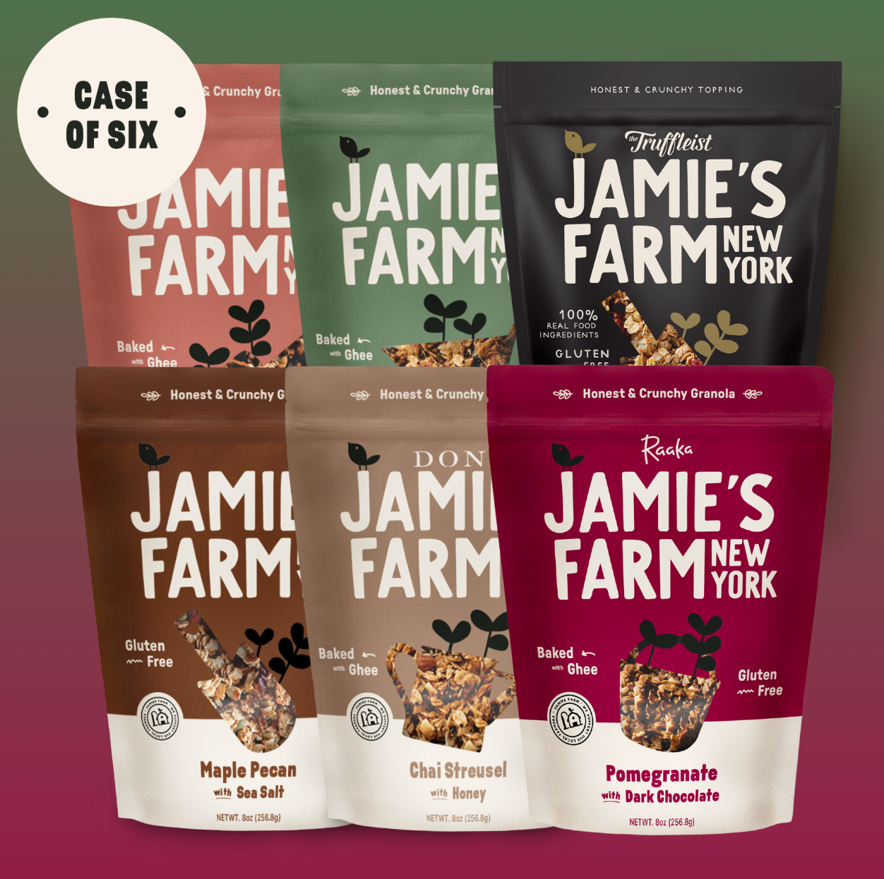 Joyous Granola Collection from Jamie's Farm